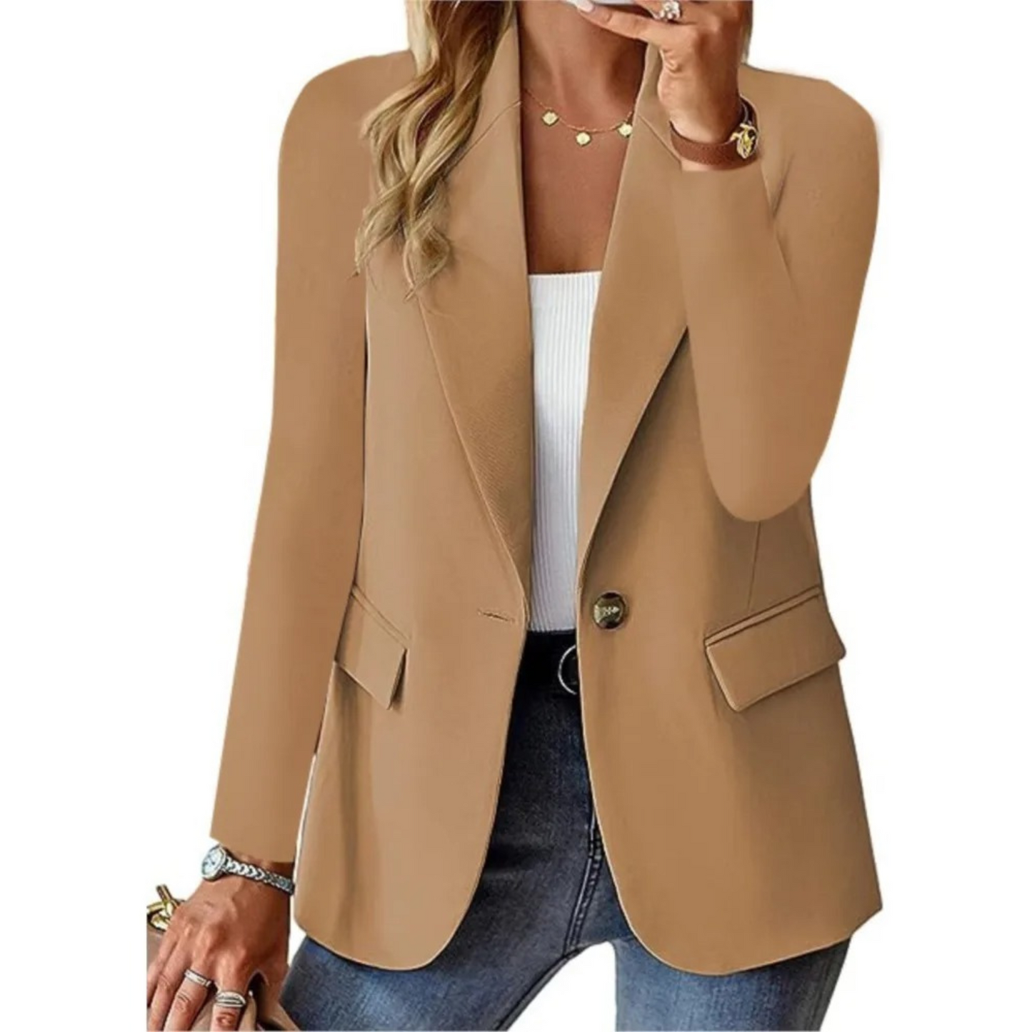 Eleonora | Casual women's blazer with long sleeves