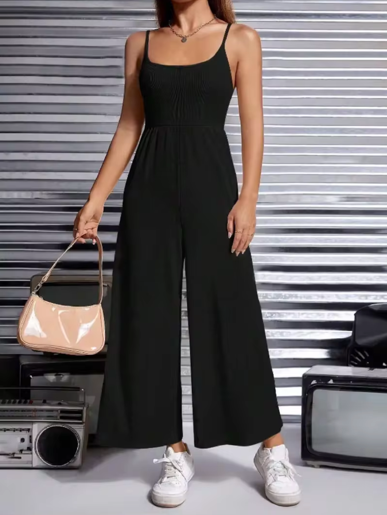 Delaney® | Round Neck Jumpsuit