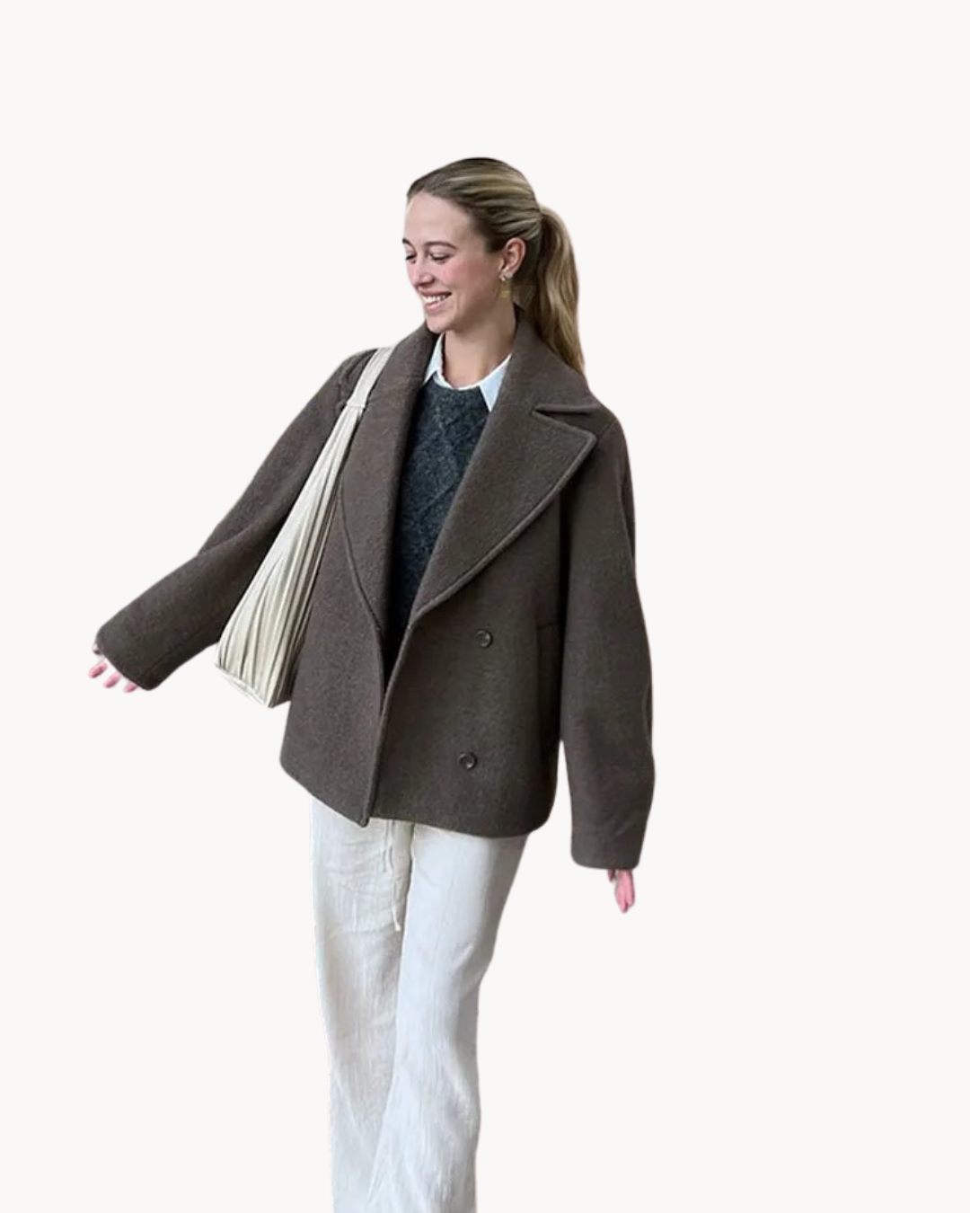Brenda® | Refined women's coat in a double-breasted design