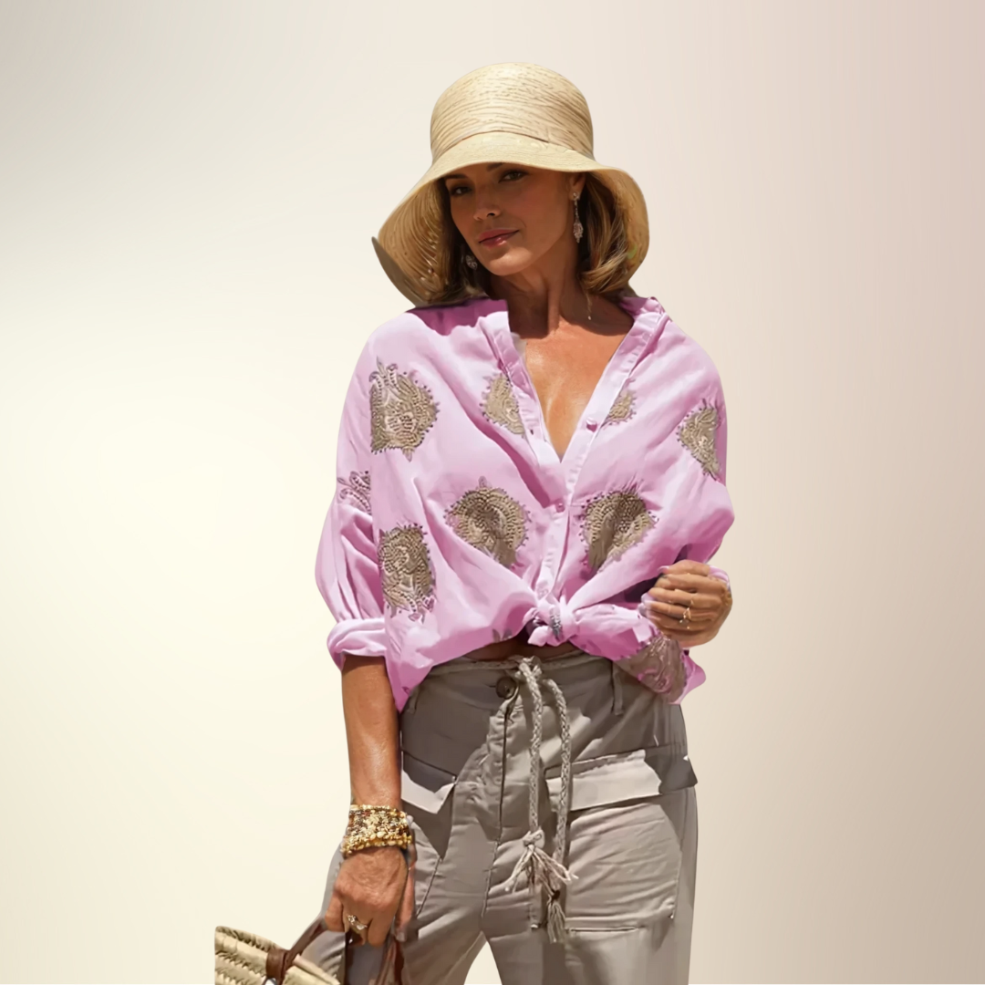 Yvette | Light and Chic Blouse for Sunny Days