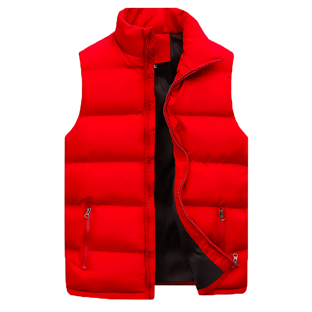 Walter | Men's Quilted Zip-Up Puffer Vest