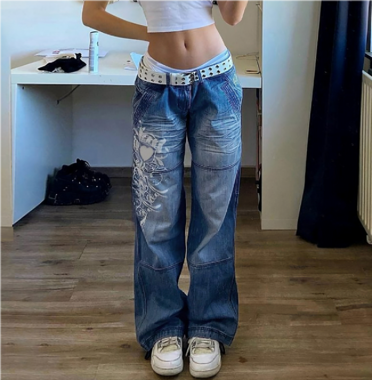 Ariadna® | Trendy wide model jeans
