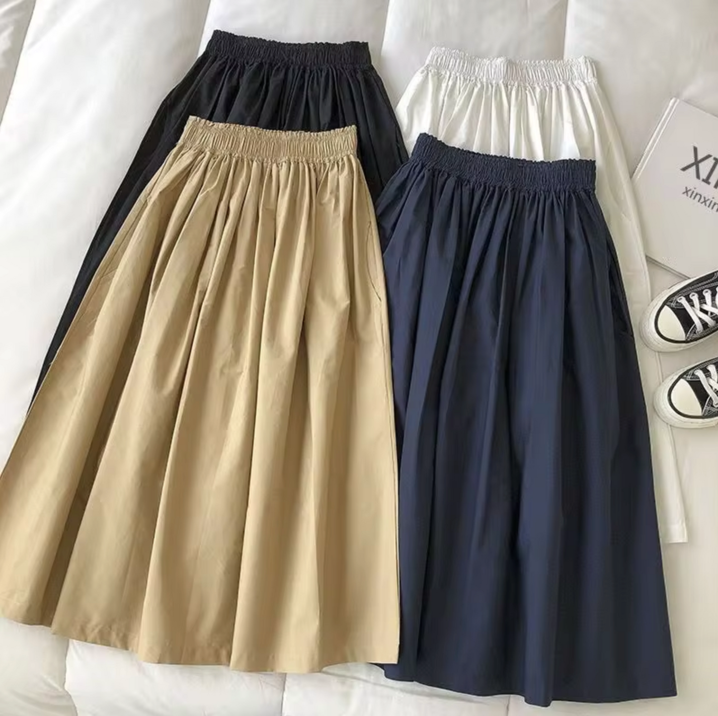 Claudia® | Loose skirt with a high waist