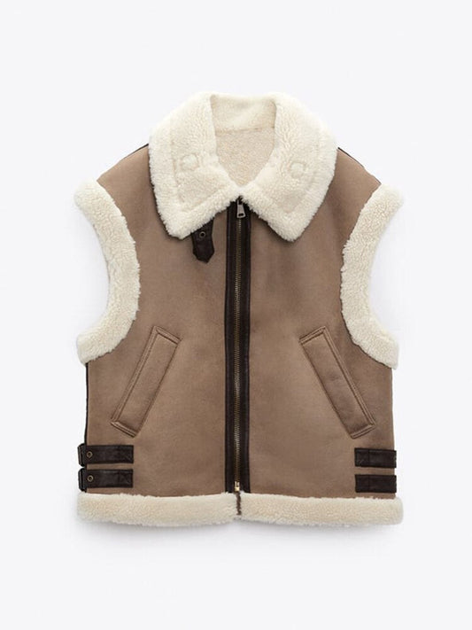 Beatriz | Women's vest with teddy lining