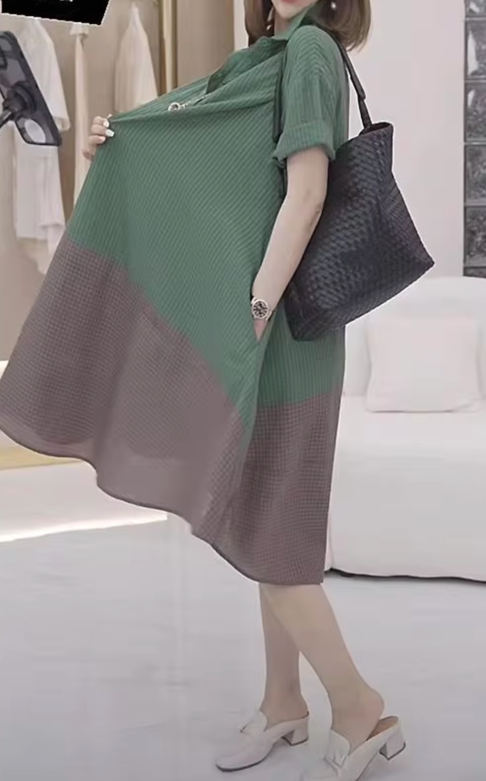 Alice® | Loose dress with collar