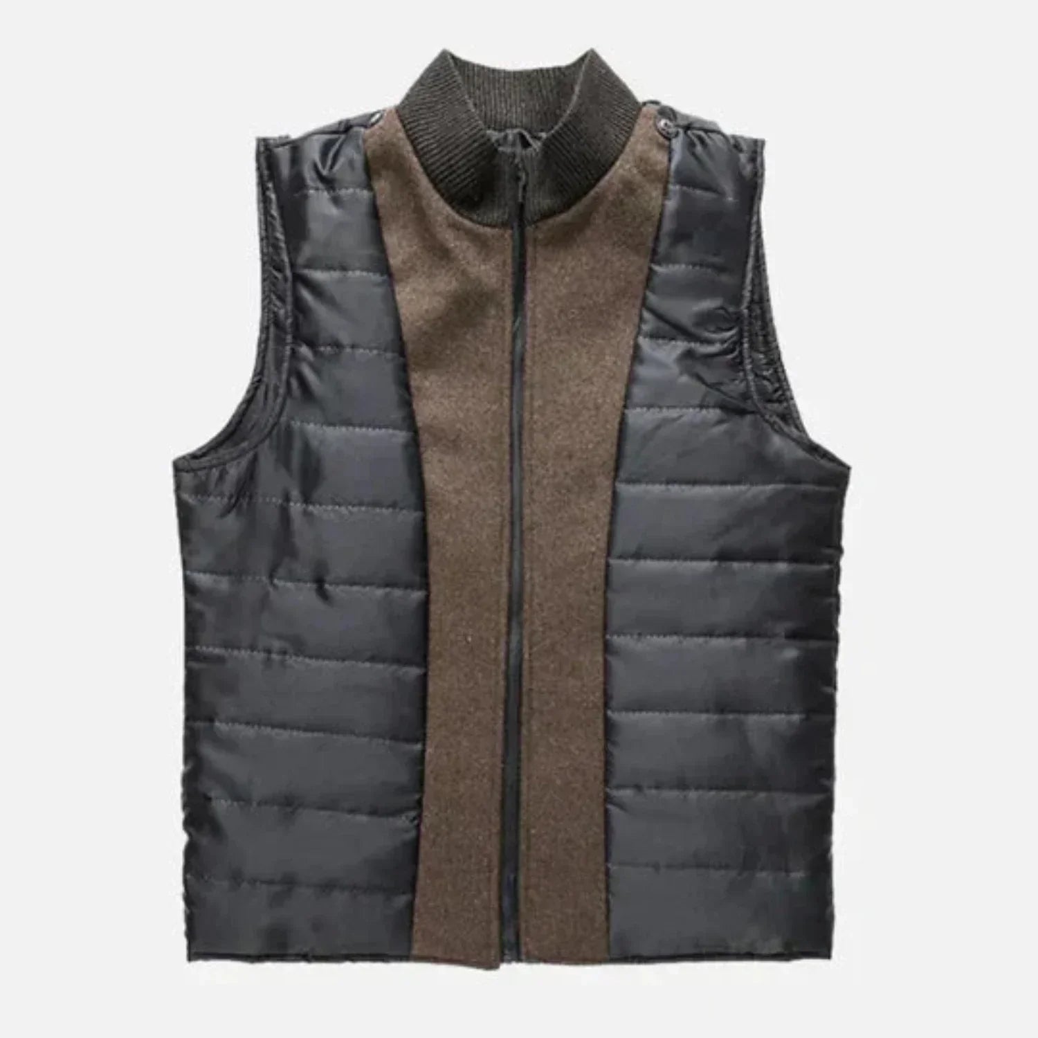 Edward | Men's Mid-Length Stand Collar Overcoat
