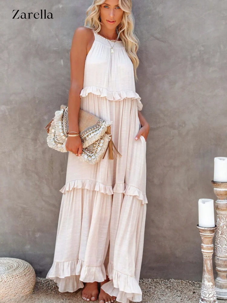 Brigida® | Casual, loose maxi dress