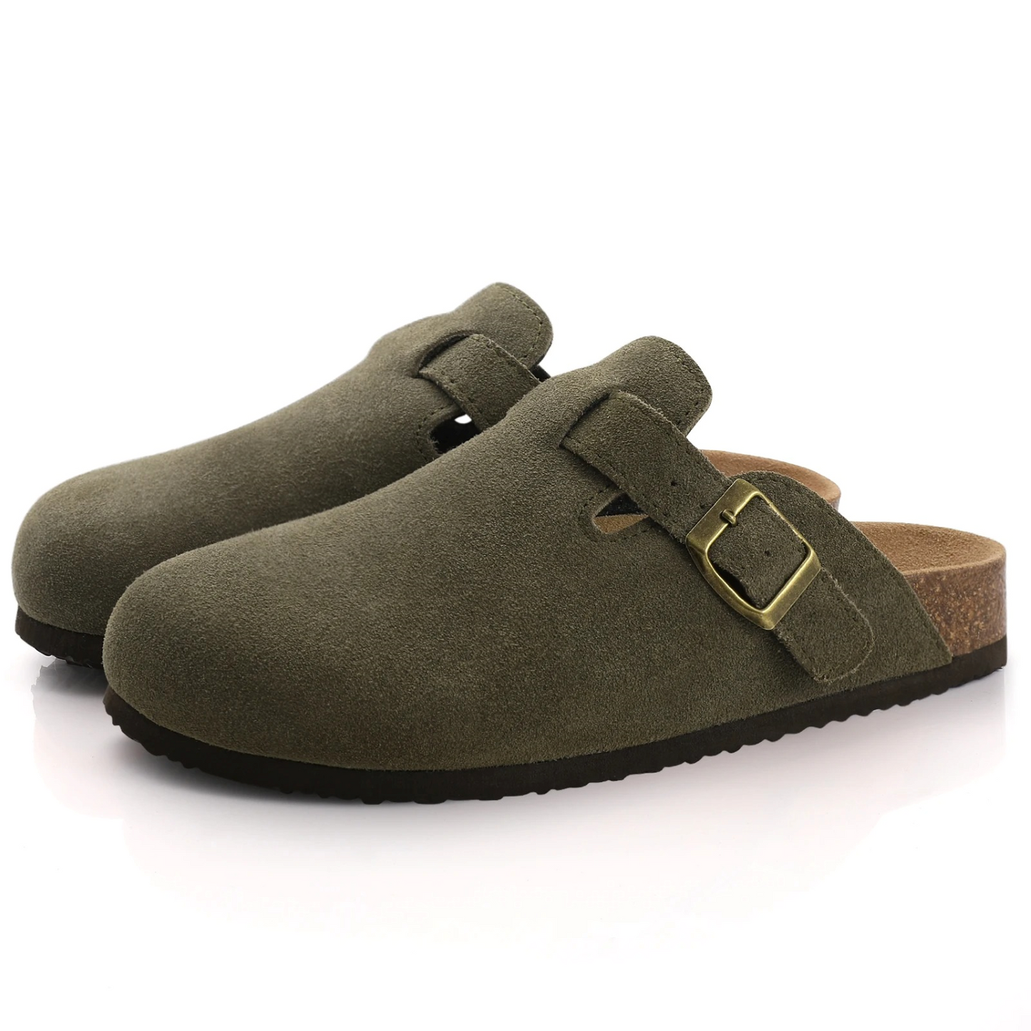 Elda® | Robust Suede Clogs