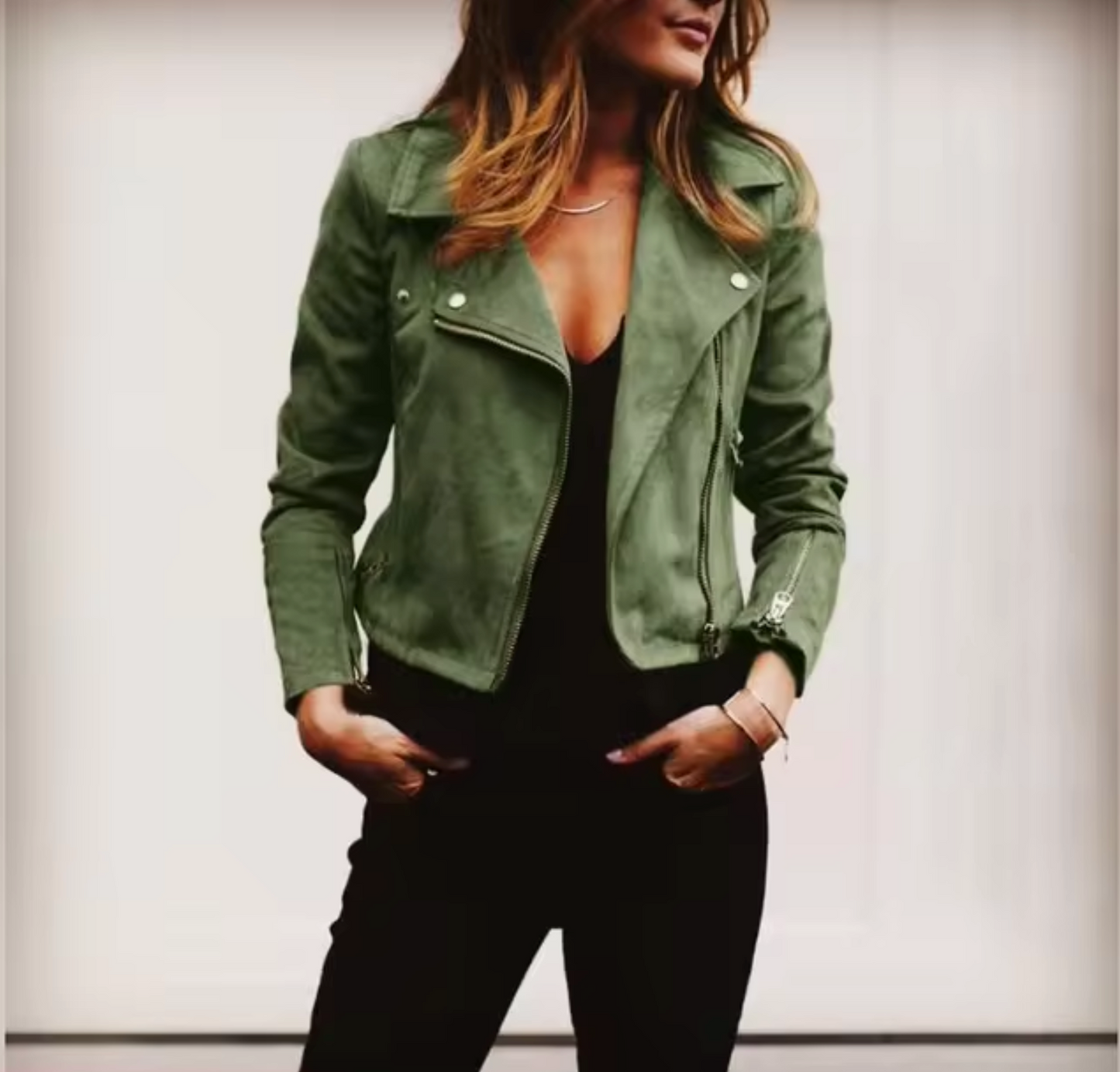 Belén® | Short suede jacket