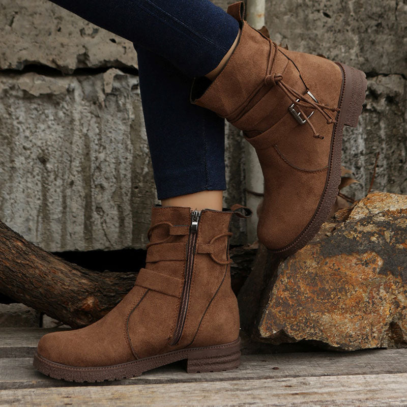 Elena® | Vintage leather boots