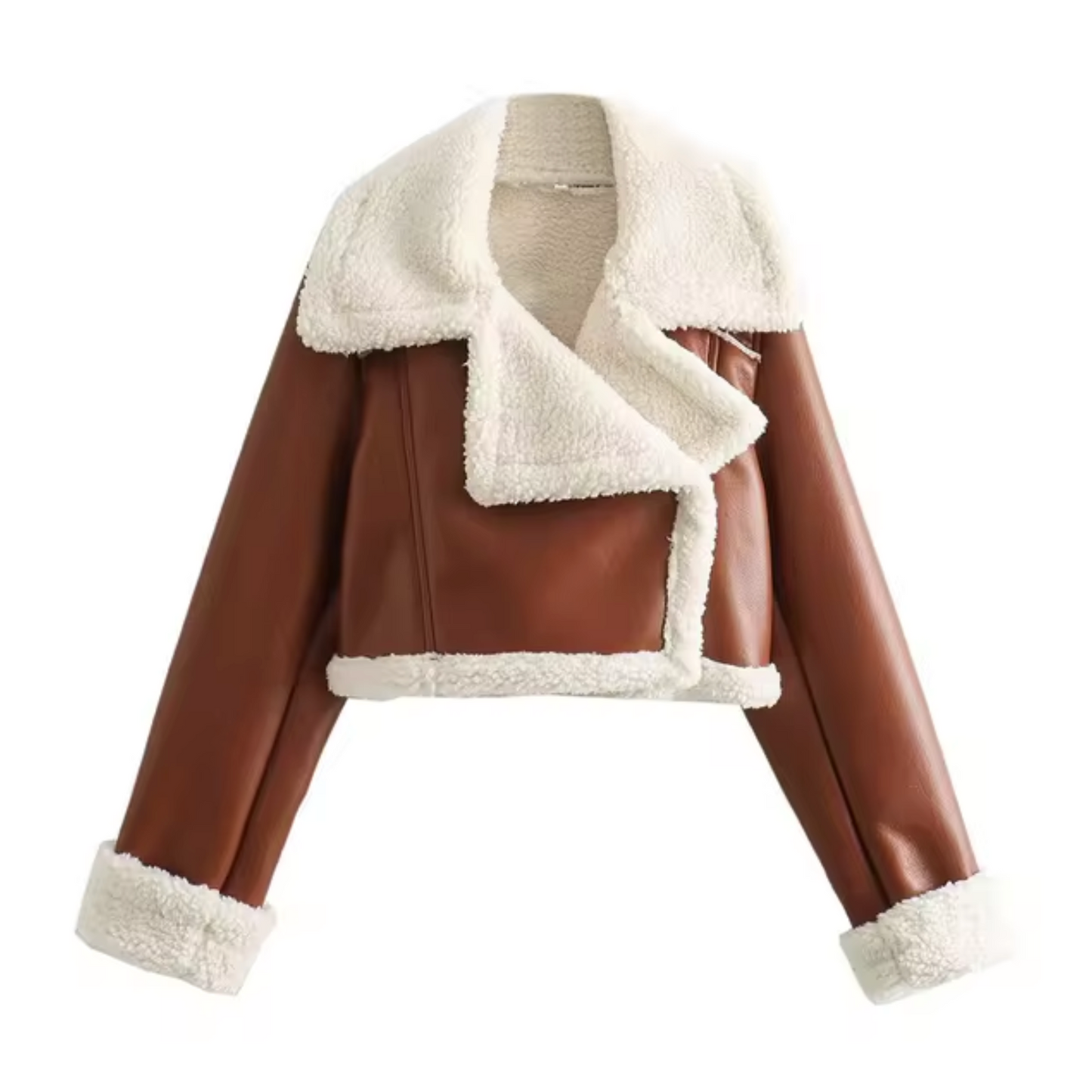 Bianca® | Short jacket made of faux leather