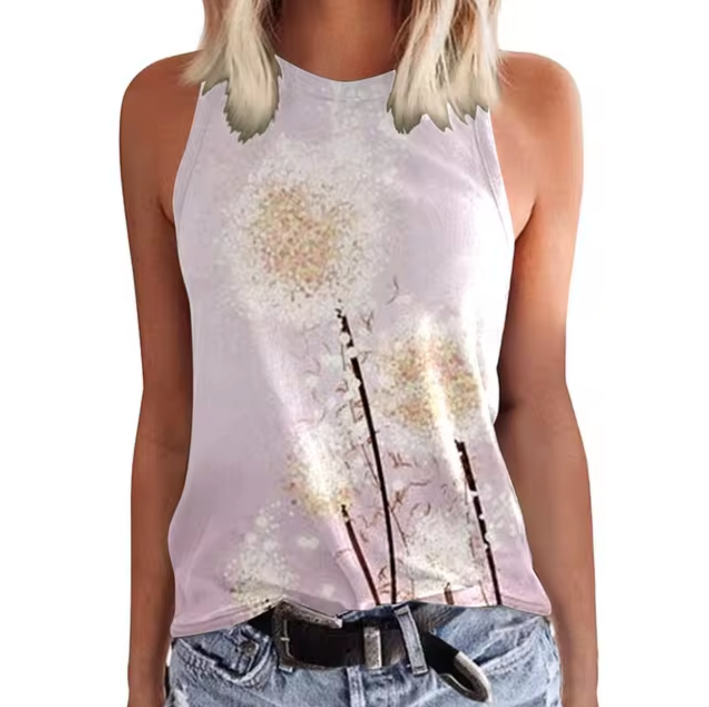 Camilla® | Sleeveless Top With Colorful Flowers
