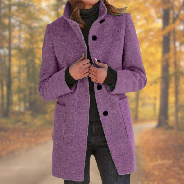 Ayla® | Coat with collar