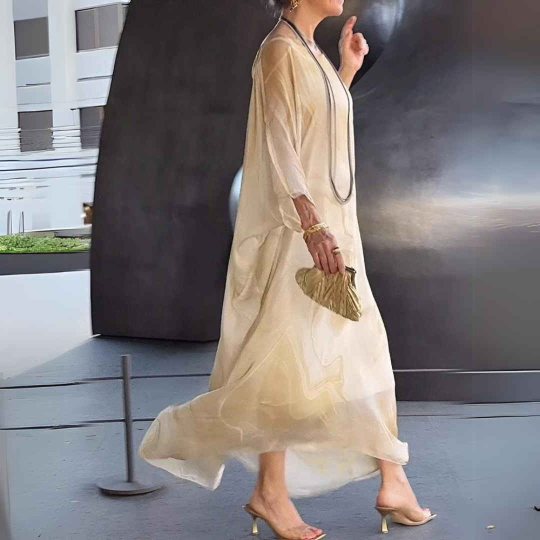 Brooklyn® | Elegant silk chiffon dress