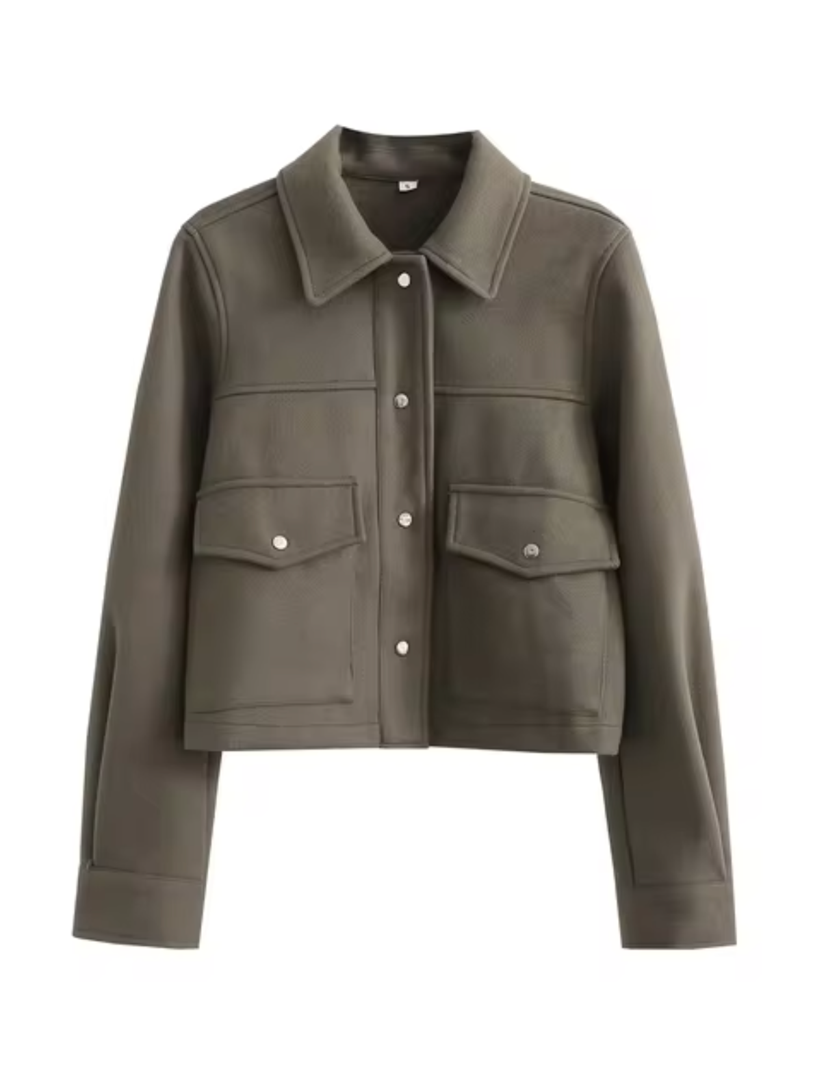 Begoña® | Coat with button placket and front pockets