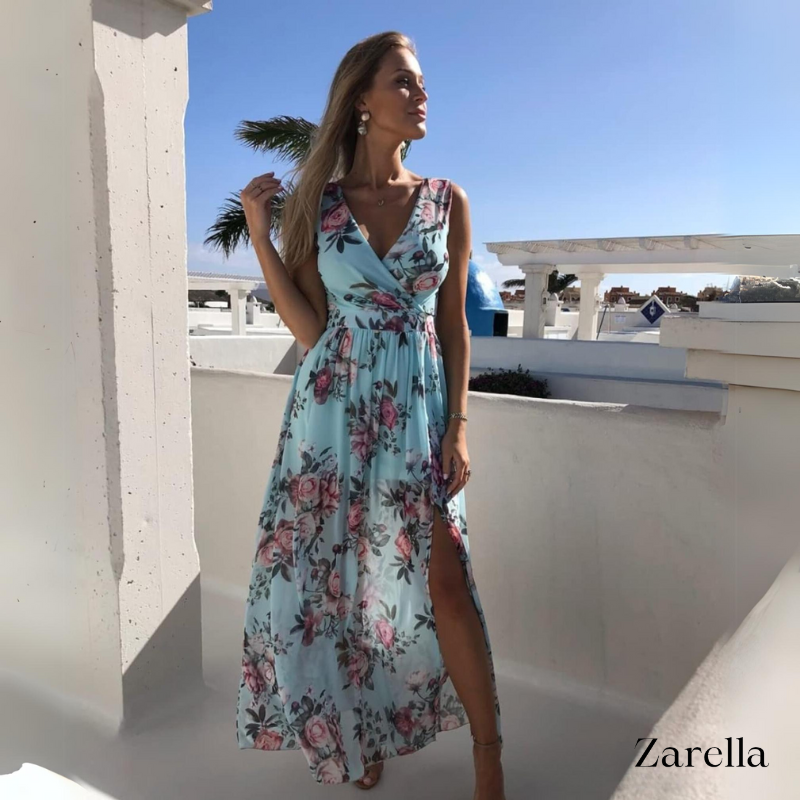 Amelia® | Women's summer maxi dress with print
