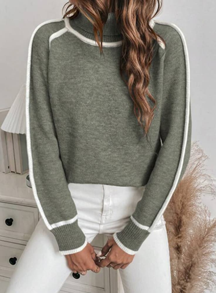 Delia® | Cozy turtleneck sweater