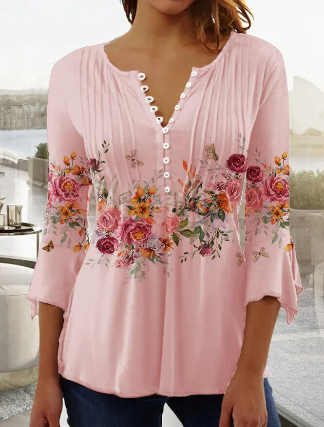 Antonella | Floral top for women