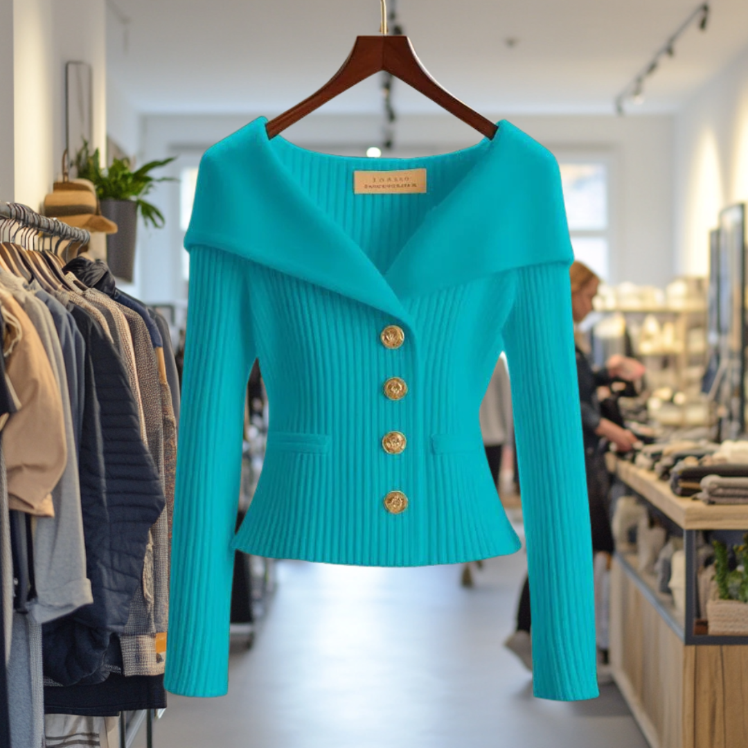 Ariadna | Veleda – Elegant women's cardigan with buttons