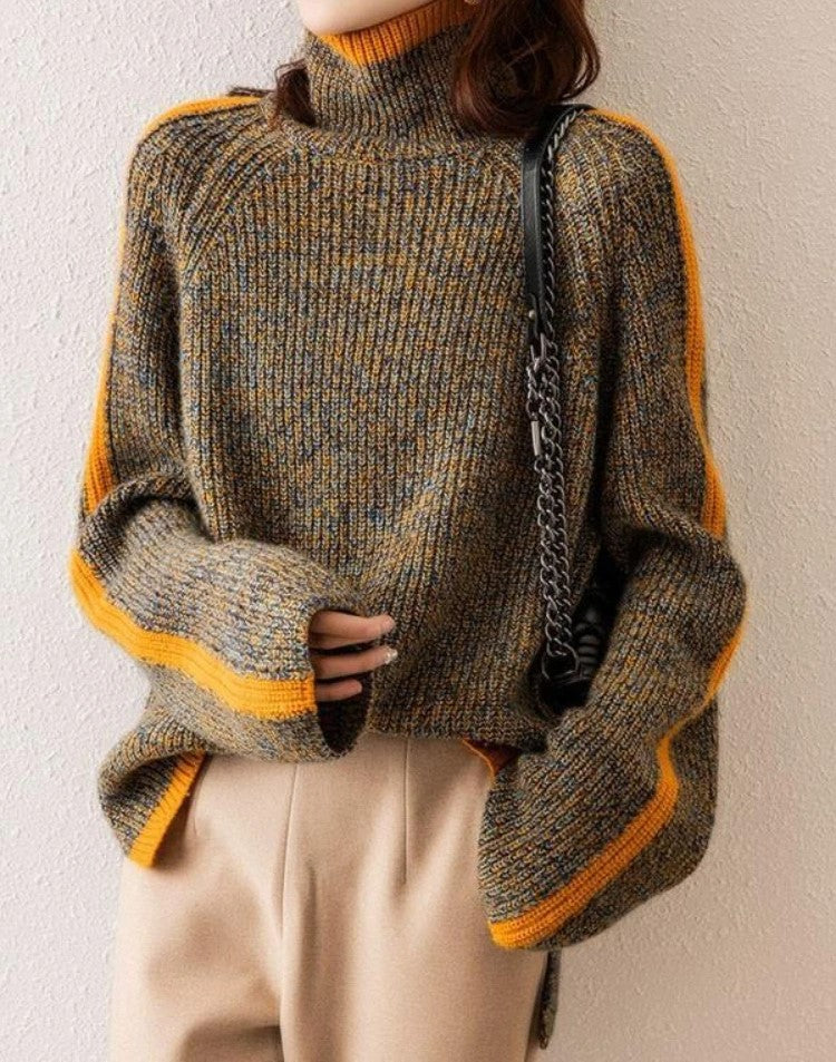 Cecilia® | Soft knitted turtleneck sweater