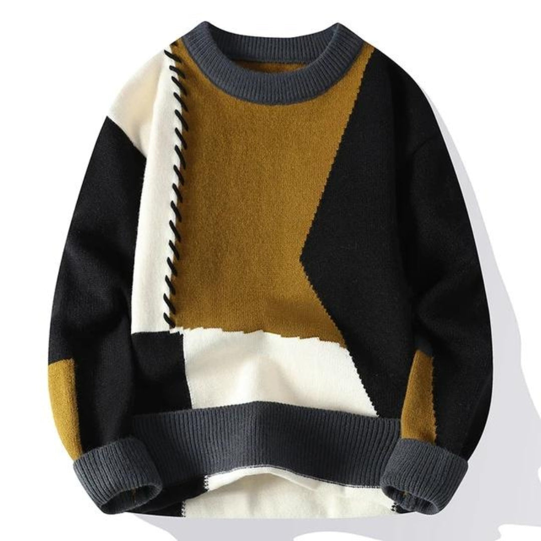 Camila® | Patchwork sweater
