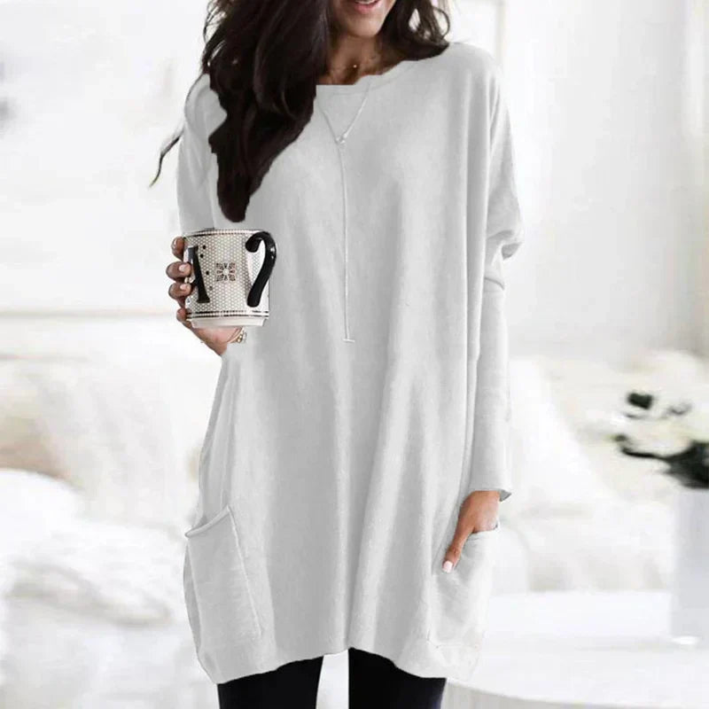Cinthia | Stylish long sleeve shirt for women