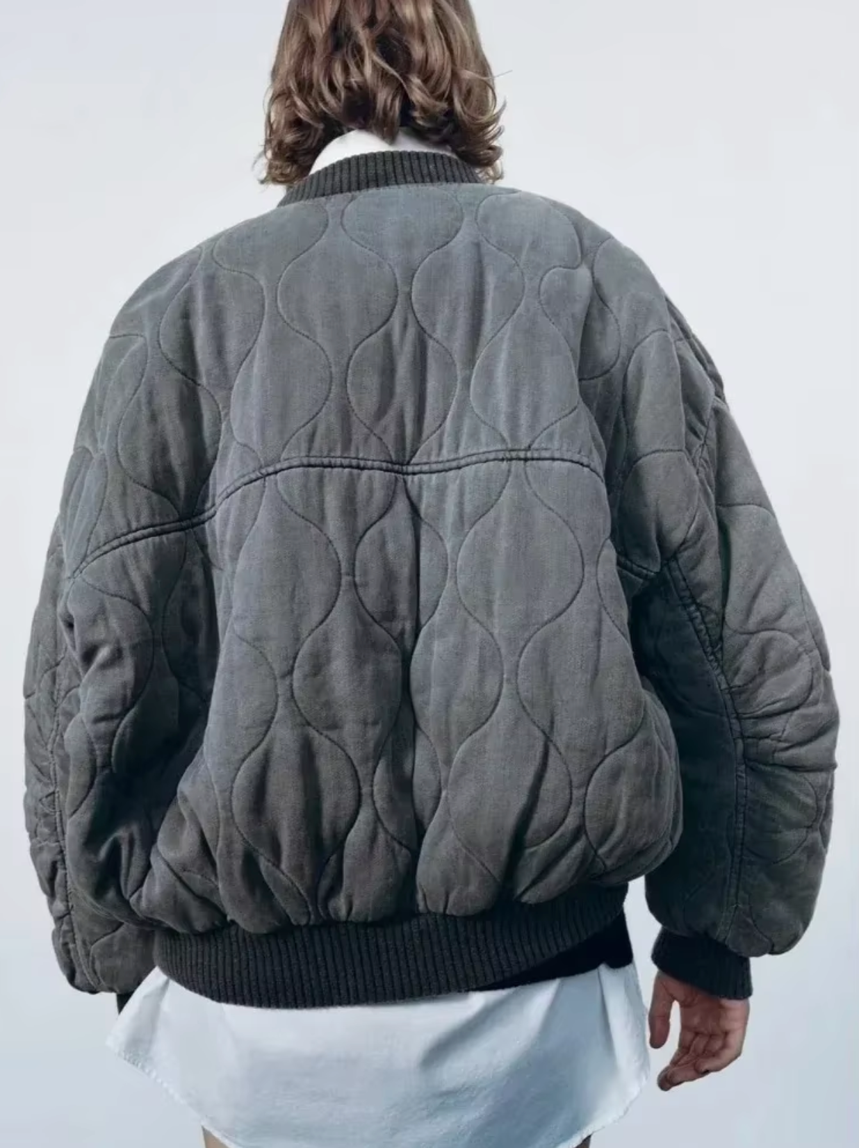 Brenda® | Cotton jacket with a crew neck
