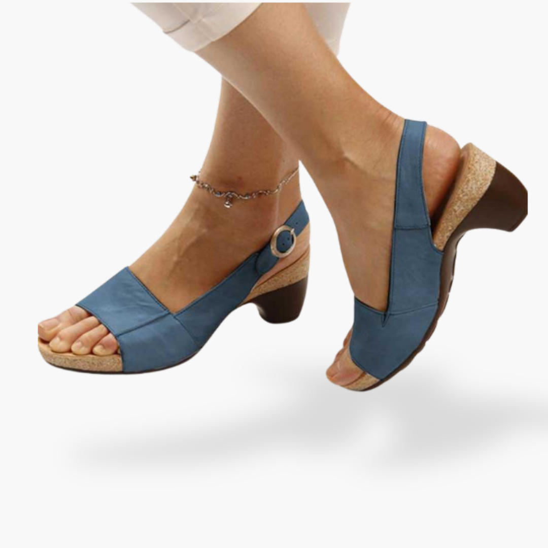 Rosalie | Comfortable Stylish Chunky Heel Sandals