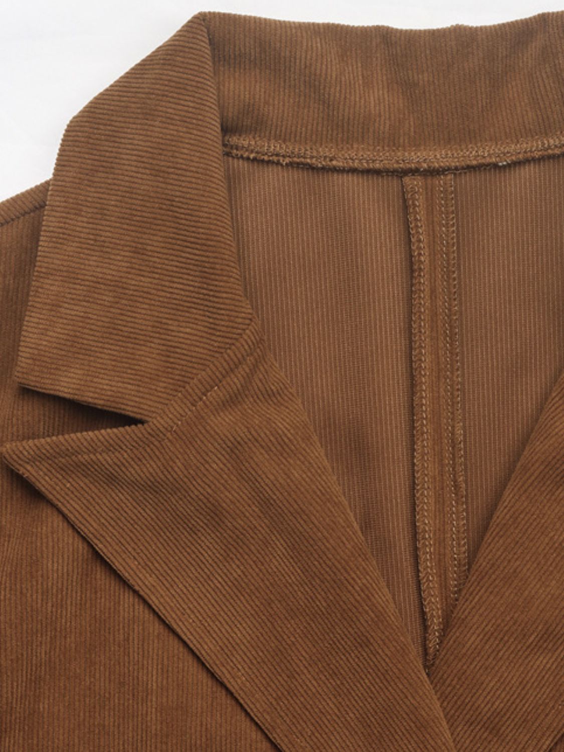 Daniela® | Perfee long-sleeved outerwear with decorative pocket flap and lapel collar