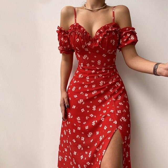 Bruna® | V-Neck Cocktail Dress