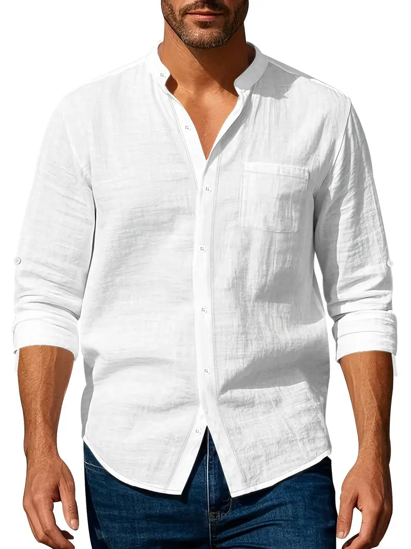 Grayson | Lightweight Stylish Long Sleeve Shirt for Men