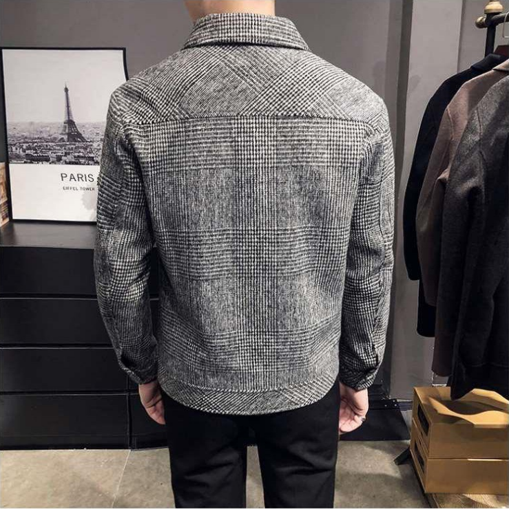 Brandon | Men's Plaid Shirt Jacket