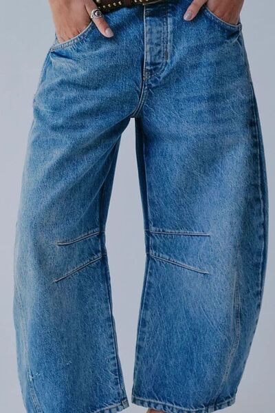 Dominique® | Wide leg jeans with pockets
