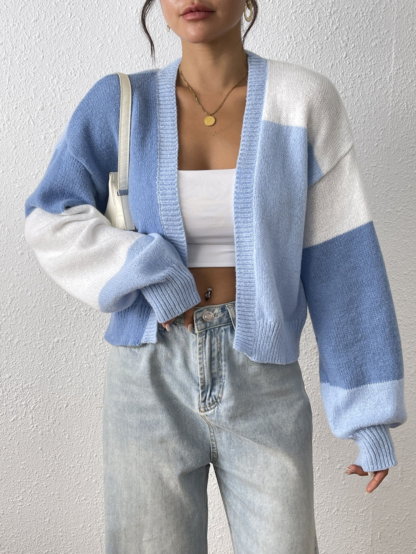 Belinda® | Color block cardigan