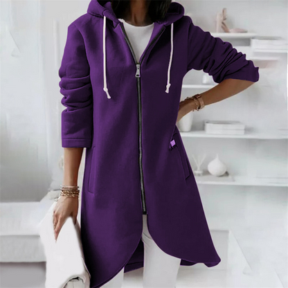 Zoe | Women's Longline Hooded Jacket
