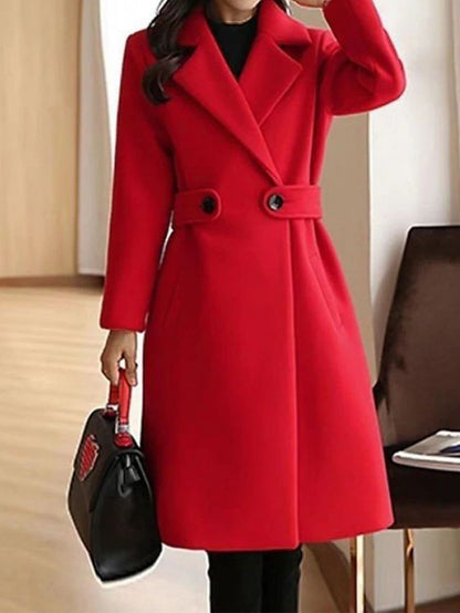 Felicia | Women's Belted Midi Coat