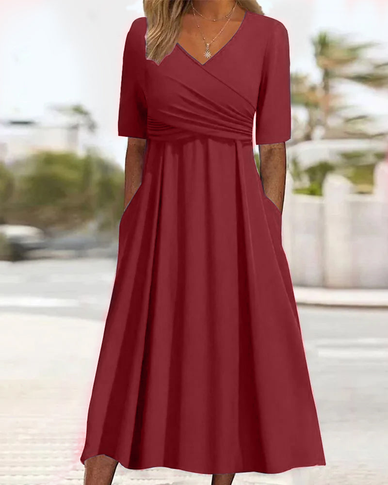Christabel® | Elegant short sleeve dress