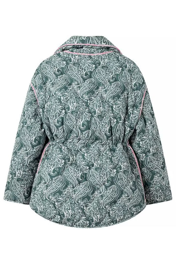 Dayana® | Fashionable and Casual Loose Cotton Printed Long-sleeved Jacket