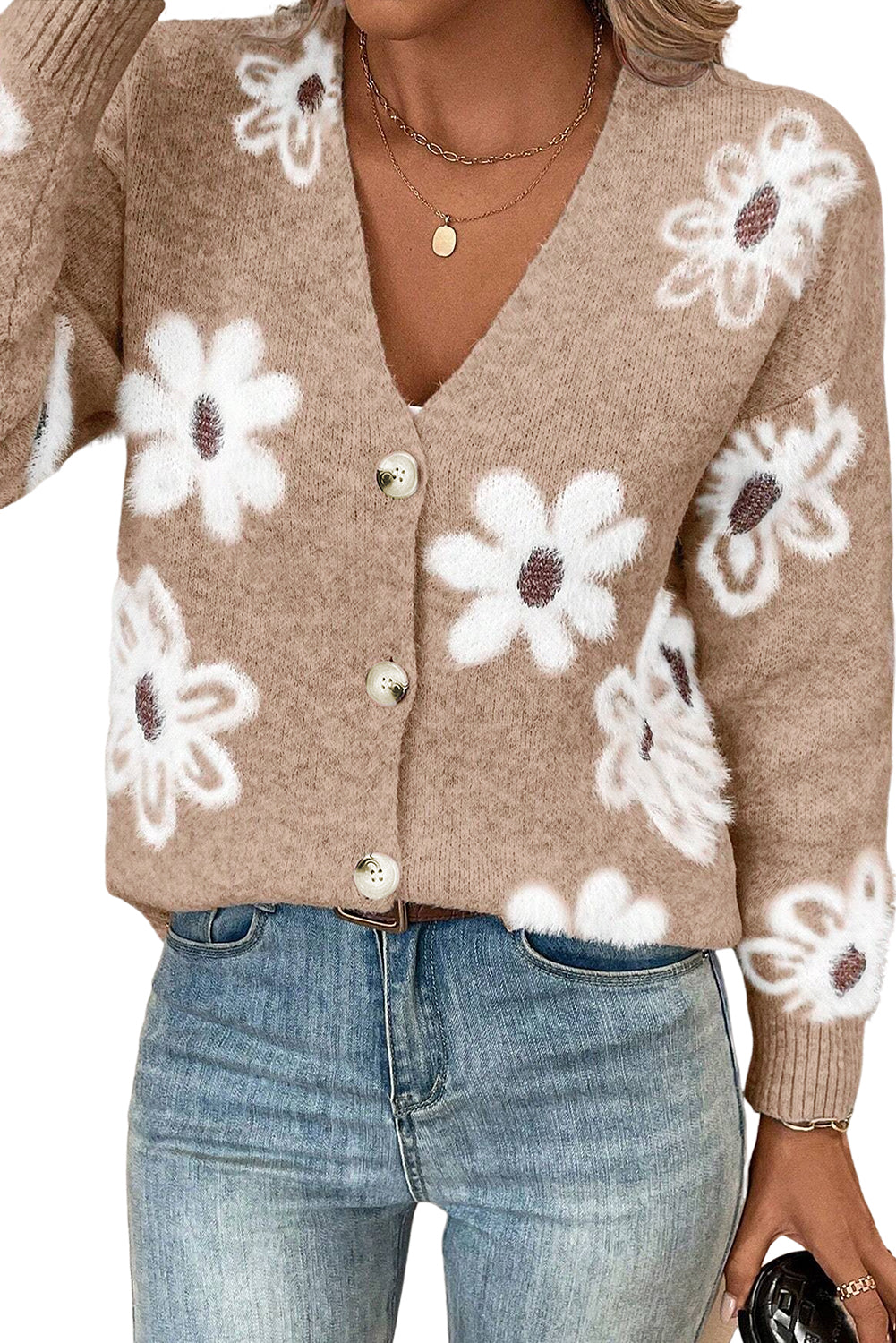 Bárbara | Stylish and elegant winter cardigan