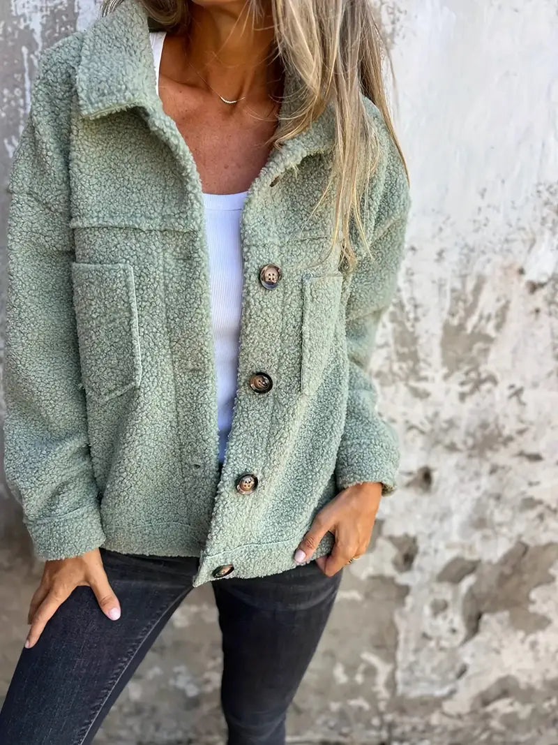 Charlene | Women's Oversized Button-Down Jacket