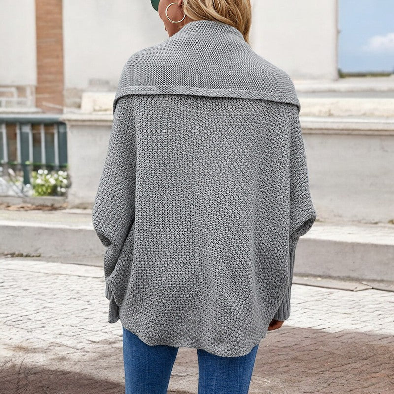 Elisa® | Loose cardigan with batwing sleeves for women