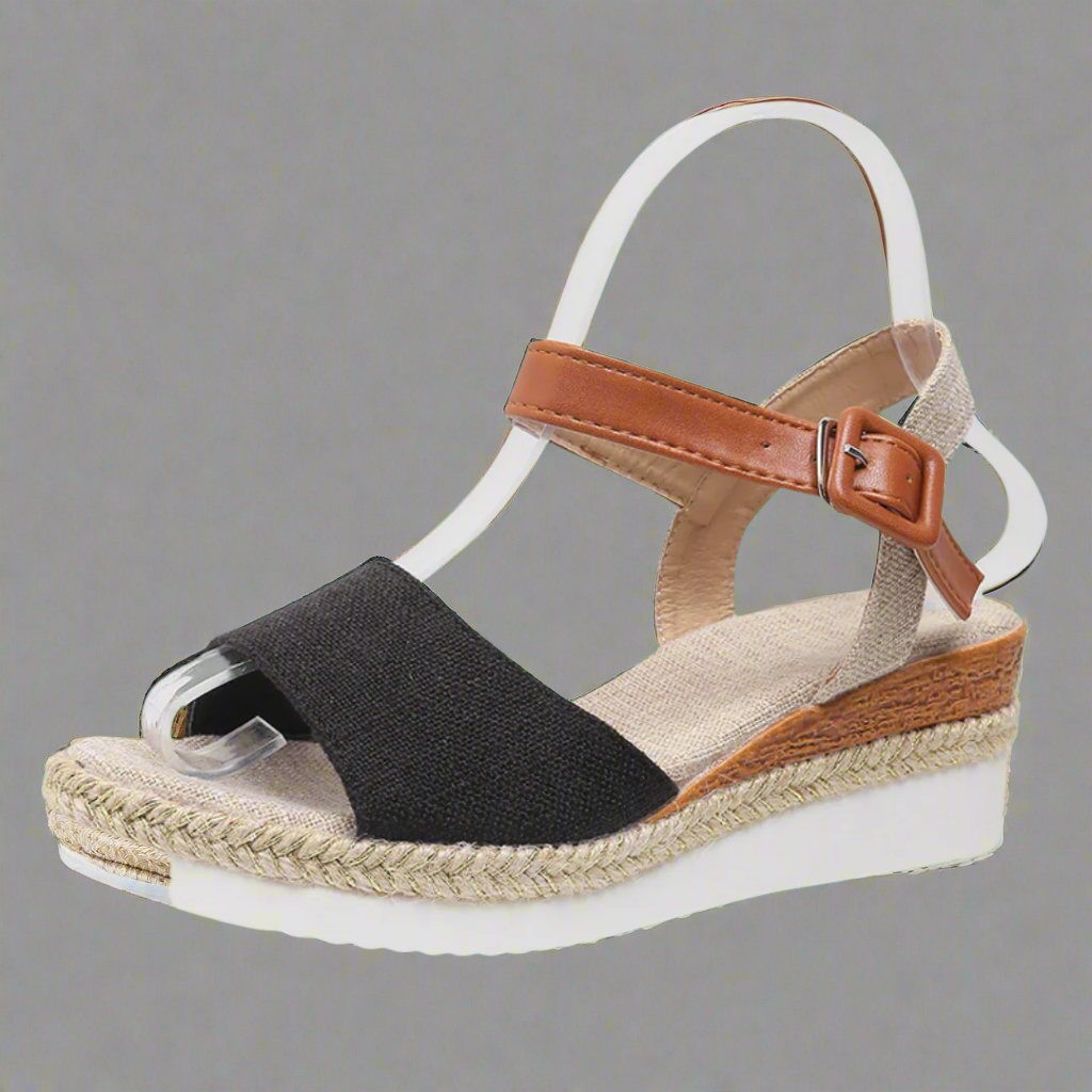Rachael | Elegant Wedge Sandals with Soft Comfort