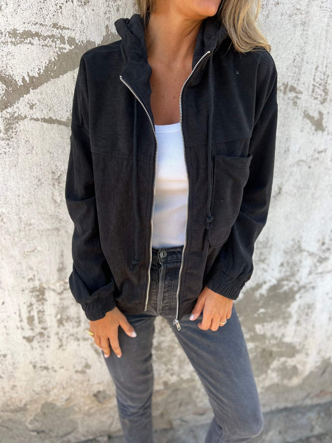 Belén® | Casual jacket with hood and zip