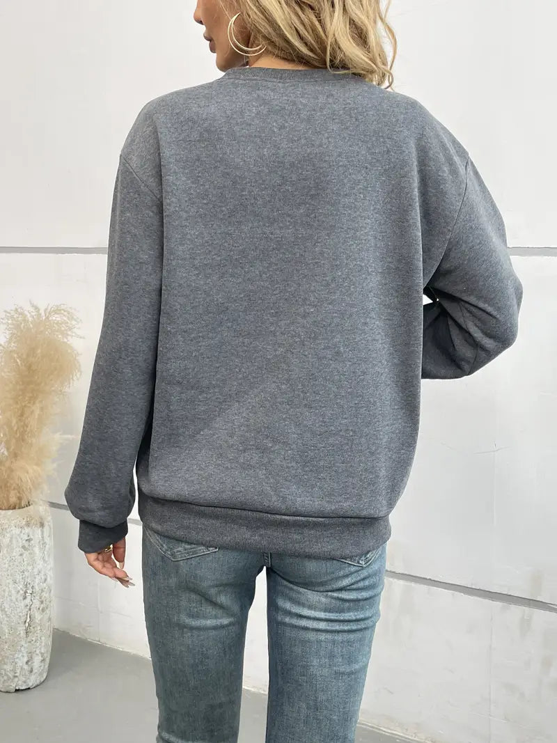 Blythe® | Oversized cotton sweater with bow