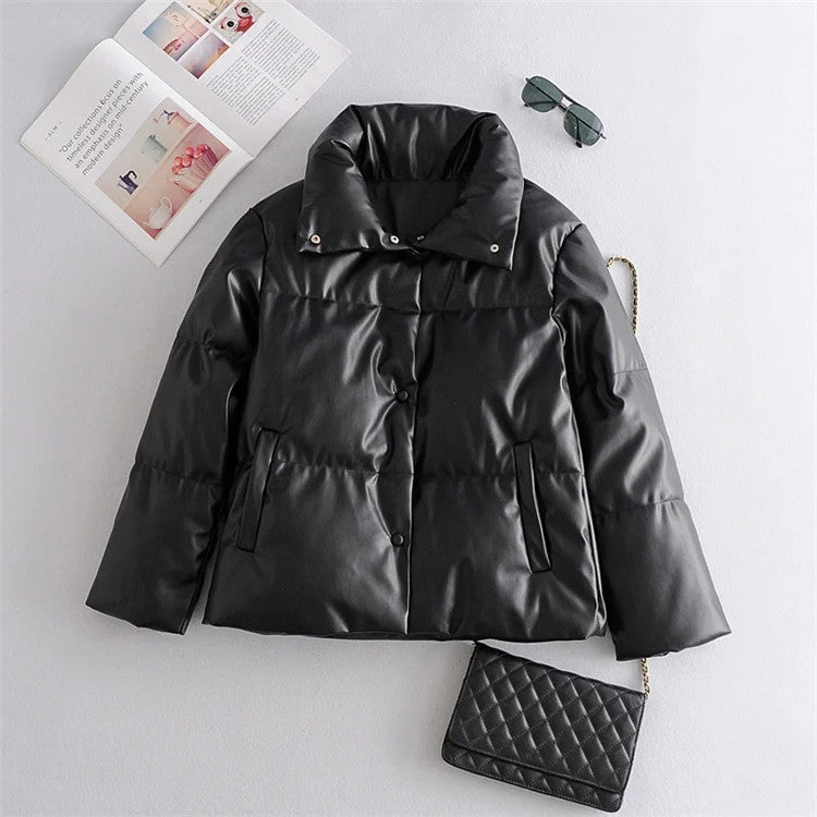 Begoña® | Women's down jacket with a high collar