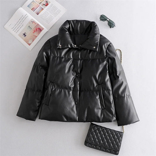 Begoña® | Women's down jacket with a high collar