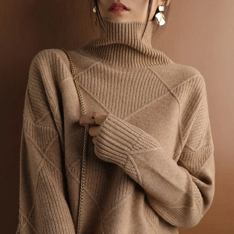 Cruz | Comfortable soft turtleneck sweater