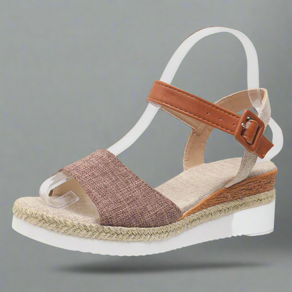 Rachael | Elegant Wedge Sandals with Soft Comfort