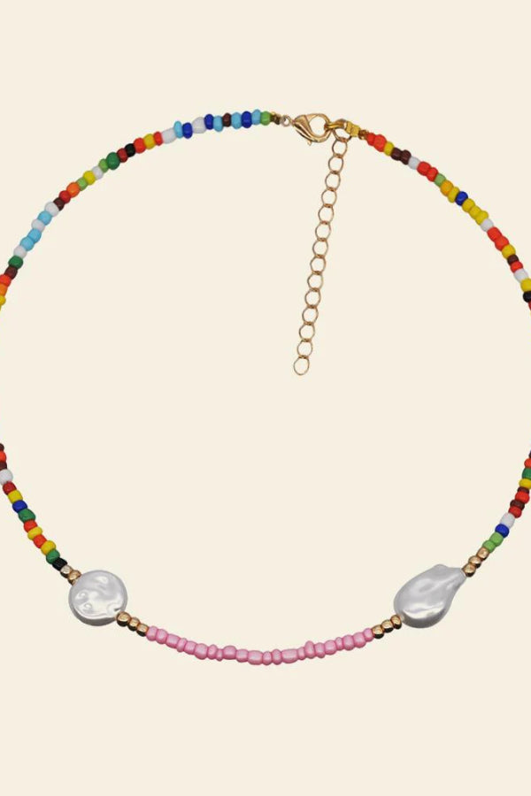 Bianca® | Sally Rainbow Millet Beads bead necklace set