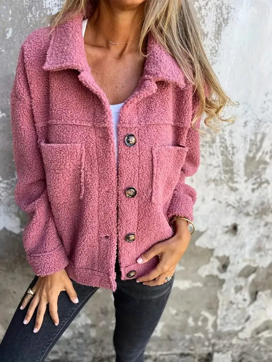 Charlene | Women's Oversized Button-Down Jacket